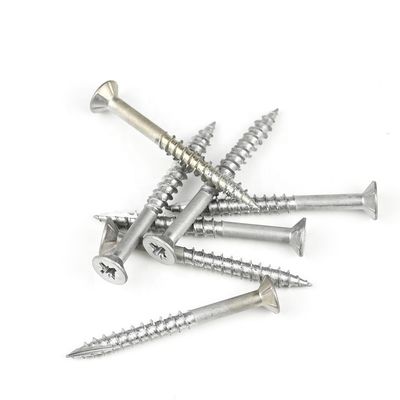 ISO-standaard 5x45mm metrische tegenverzinkte kop Pozi-schroeven voor houtbouw
