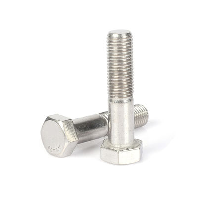 A2-70 roestvrijstalen bouten M6*30 gedeeltelijk gegraven Din931 Hexagonale bouten