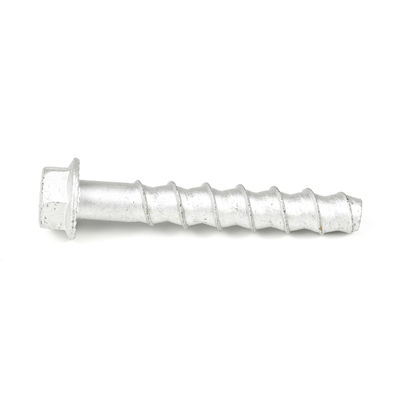 Zware betonnen schroefbout met ZINC-afwerking en 90 mm lengte in metrische metingen