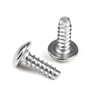 Metalen plaat zelfkoppeling schroef 12 mm met Phillips aandrijving en ronde kop