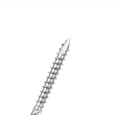ISO-standaard van roestvrij staal: schroeven van splijtplaten met een platte kop met een draad Torx A2 Zink