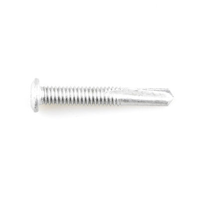 Plain Finish roestvrij staal Carbon Steel Scm435 Ruspert Tek Bi Metal Wafer Head Cross Driver Drilling Screw