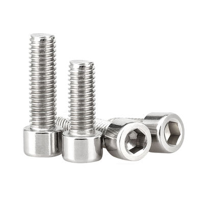 GB-standaard M3-M12 304 roestvrij staal Hex-socket Fillister Cap hoofd Gedrukt boortje A2-70