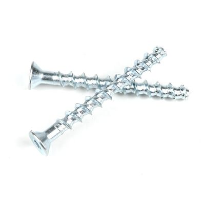 GB-standaard M10 Flat Head Beton Post Masonry Screws voor toepassing in metro-tunnels