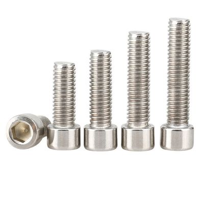 GB-standaard M3-M12 304 roestvrij staal Hex-socket Fillister Cap hoofd Gedrukt boortje A2-70