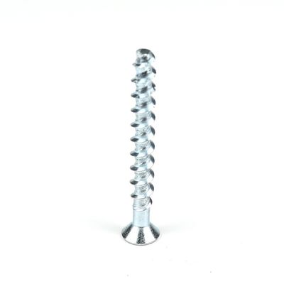 GB-standaard M10 Flat Head Beton Post Masonry Screws voor toepassing in metro-tunnels