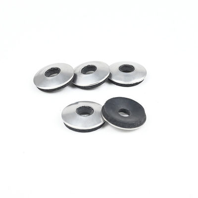 Hoogtemperatuurbestendige Neopreen EPDM rubber wasmachines met metalen inzetpakking Duurzaam