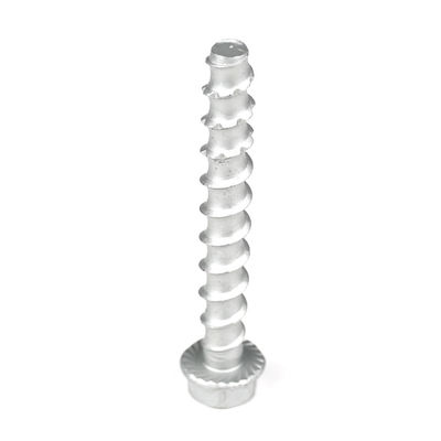 Flat Head Hex Flange van roestvrij staal metselwerk Beton schroefankerbouten voor fasadesuspensiesysteem