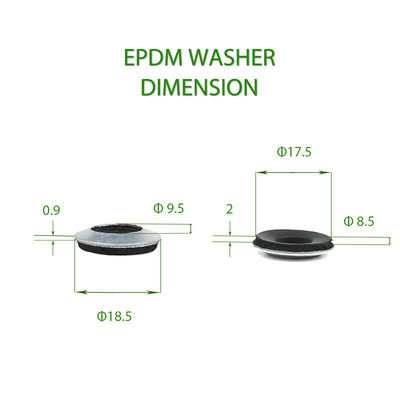 Epdm rubber bonded sealing washer Neopreen bonded washers voor aangepaste aluminium washers