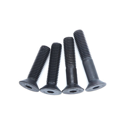 100% QC getest zwartgemaakt koolstofstaal Din7991 Klasse 10.9 Hex Socket Flat Countersunk Head Bolts