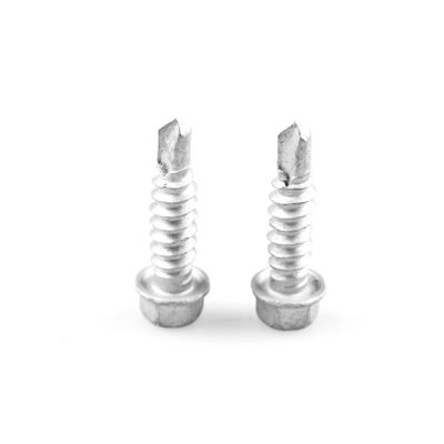 SS304 SS410 Roofplaat schroef van roestvrij staal Bi Metal St6.0 27 mm zelfborende schroeven