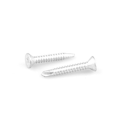 Oem SUS316 SUS410 CSK Hoofd Bi Metal Self Drilling Schroef 4.8x32 voor Hout Metal Panel