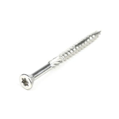 ISO-standaard met hoge hardheid Flat Torx Carbon Steel Chipboard Houten schroef voor houten bureau