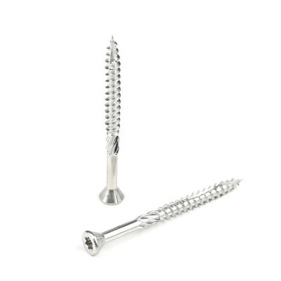 ISO-standaard met hoge hardheid Flat Torx Carbon Steel Chipboard Houten schroef voor houten bureau
