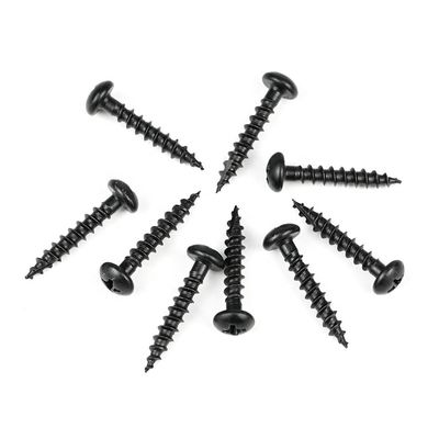 Elektrische apparaten 16 mm Zwarte ronde Phillips chipboard schroef met Harden Design