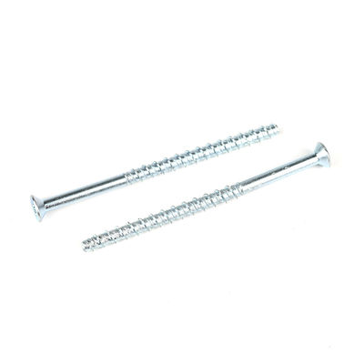 Metrische zinkplatering Torx Flat Head Bolt M6 120mm voor zelfklapende betonnen ankerbolten