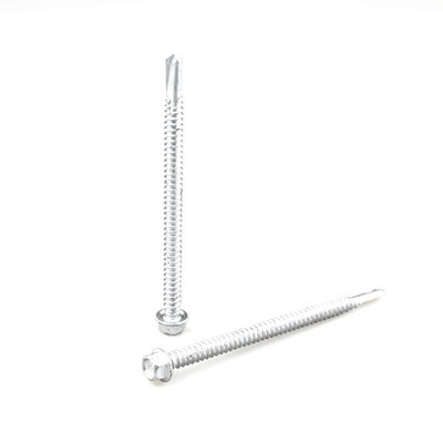 Flanke Hex hoofd zelfboren zelf tapend bimetalen schroeven Tornillos Acero roestvrij