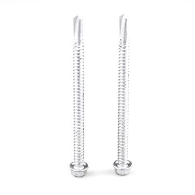 Flanke Hex hoofd zelfboren zelf tapend bimetalen schroeven Tornillos Acero roestvrij