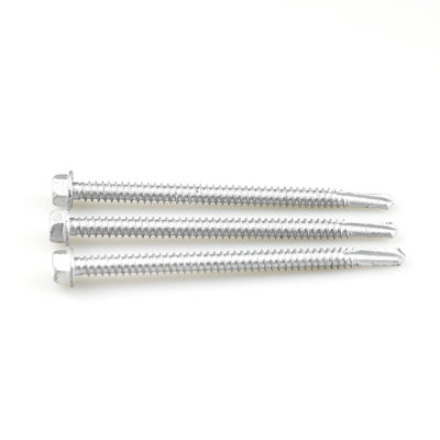 Flanke Hex hoofd zelfboren zelf tapend bimetalen schroeven Tornillos Acero roestvrij