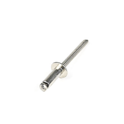 Roestvrij staal domed plat hoofd open einde blinde klinkers met een heldere afwerking T / T betaling
