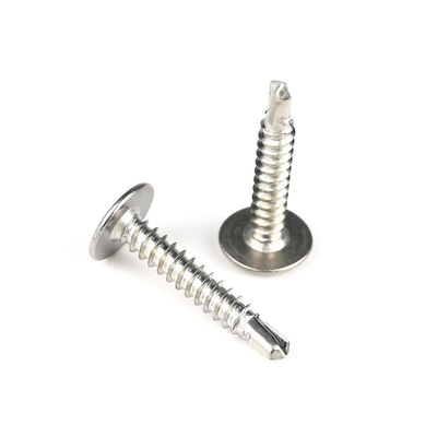 Gepersonaliseerde 4,8 mm Wafer Head Phillips Drive Schroeven 304 roestvrij staal Zelfboren Schroef