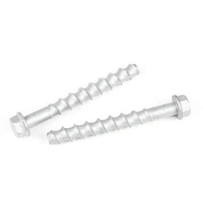 Metrische koolstofstaal Hex hoofd Betonbout M12 voor GRP structuur Construct en robuust
