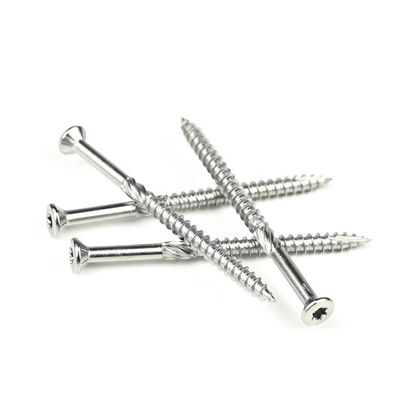 Roestvrij staal A4 Decking Schroef Trim Head Torx 60mm Chipboard Schroeven voor de installatie