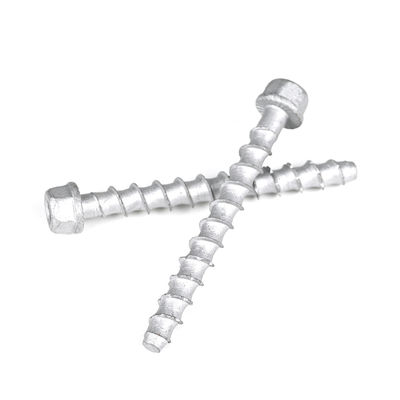 Roestvrij staal draad staaf hanger flens hex hoofd zelf tapende betonnen ankerbout