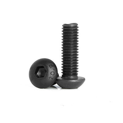 Carbon Steel Hex Bolts Klasse 10.9 Bolt M8 Zwarte Oxide Knop Hoofd Socket