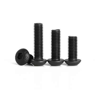 Carbon Steel Hex Bolts Klasse 10.9 Bolt M8 Zwarte Oxide Knop Hoofd Socket