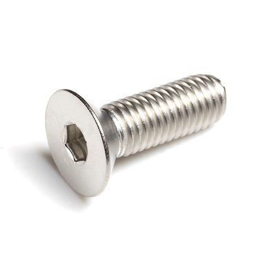 Plain DIN7991 A2-70 plat verzonken Ss304 zeskantige bout met volledige schroefdraad M8 M10