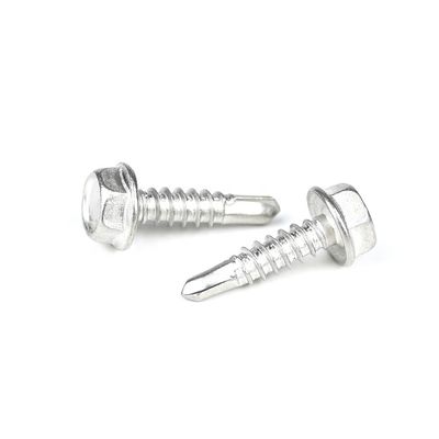 Stalen structuur zelfborende schroef M4.8x19 met gegalvaniseerde coating en torsaandrijving