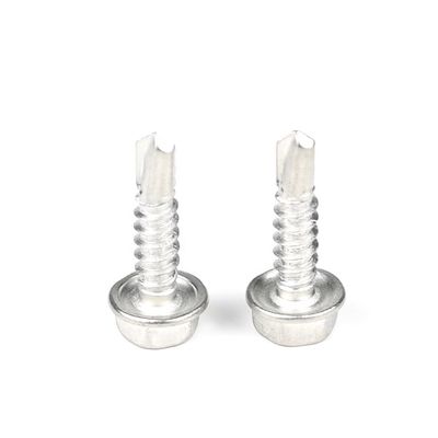 Stalen structuur zelfborende schroef M4.8x19 met gegalvaniseerde coating en torsaandrijving