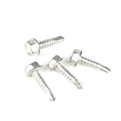 Stalen structuur zelfborende schroef M4.8x19 met gegalvaniseerde coating en torsaandrijving