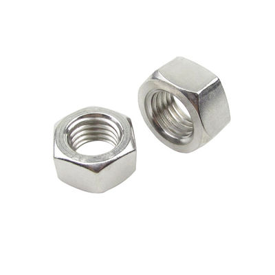 100% QC getest DIN934 Hex Nut A2 70 roestvrij staal 304 Nut M2-M30 voor aanpasbaar