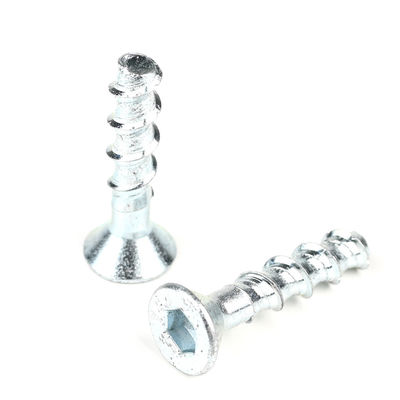 Betalingstermijn T/T Vlakkop Hex Socket Zinkplatering Metselwerk Schroeven Op maat