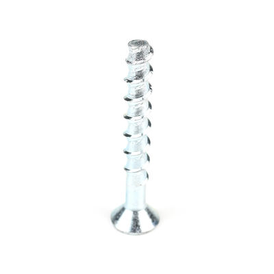 M8 80mm Zinkplatering Countersunk Hex Socket Head Bolt voor concrete op maat gemaakte ondersteuning