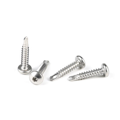 Stainless Steel Hex Socket Pan Head zelfborende schroef voor metrisch meetsysteem