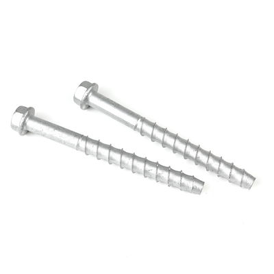 INCH-metersysteem 150 mm Platkop Zinkgeplatte HEX M12 Betonschroeven Metselwerk Bolten