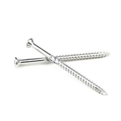 Op maat gemaakte ondersteuning 60 mm roestvrij staal A4 chipboard houtschroeven met Torx Trim Head