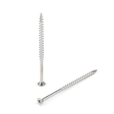 75 mm gedeeltelijke draad Phillips Countersunk Head Chipboard Schroef voor houten plafond scheidingswand