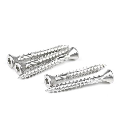 100% QC getest Ruspert Finish Flat Head Torx 40mm Schroeven voor houtbouw