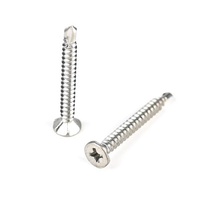 Top Ss410 Phillips Cross Recess Csk Flat Head Roestvrij staal zelfborende schroeven