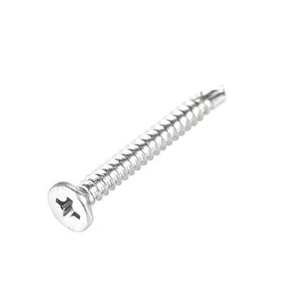 Top Ss410 Phillips Cross Recess Csk Flat Head Roestvrij staal zelfborende schroeven