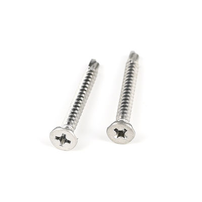 Top Ss410 Phillips Cross Recess Csk Flat Head Roestvrij staal zelfborende schroeven