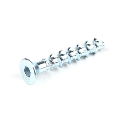 Staal Zink Plating Hex Socket Flat Beton Schroef M6 50mm voor op maat gemaakte ondersteuning