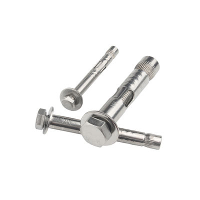 Gebouwbouw A2-70 Grade Through Anchor Bolt M6 M8 M10 M12 Roestvrij staal