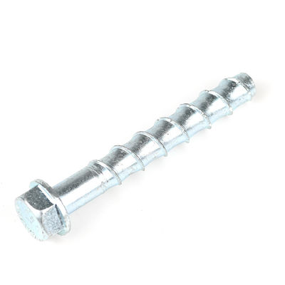 100 mm M16 koolstofstaal zinkplatering HEX hoofd betonnen schroefbout voor 100% QC-test