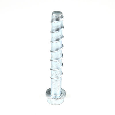 100 mm M16 koolstofstaal zinkplatering HEX hoofd betonnen schroefbout voor 100% QC-test