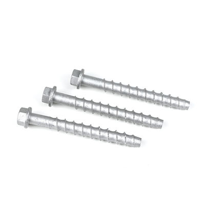 Standaard volgens de behoeften van de klant M10 100 mm schroefanker voor straatbord